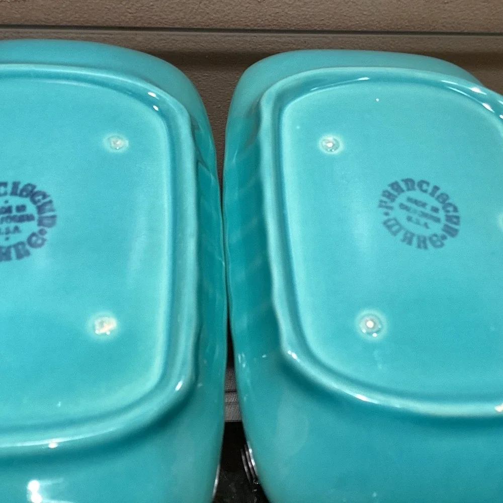 XX Rare!! 4 Franciscan Dishes for 1940 Toastmaster Standard Set!!